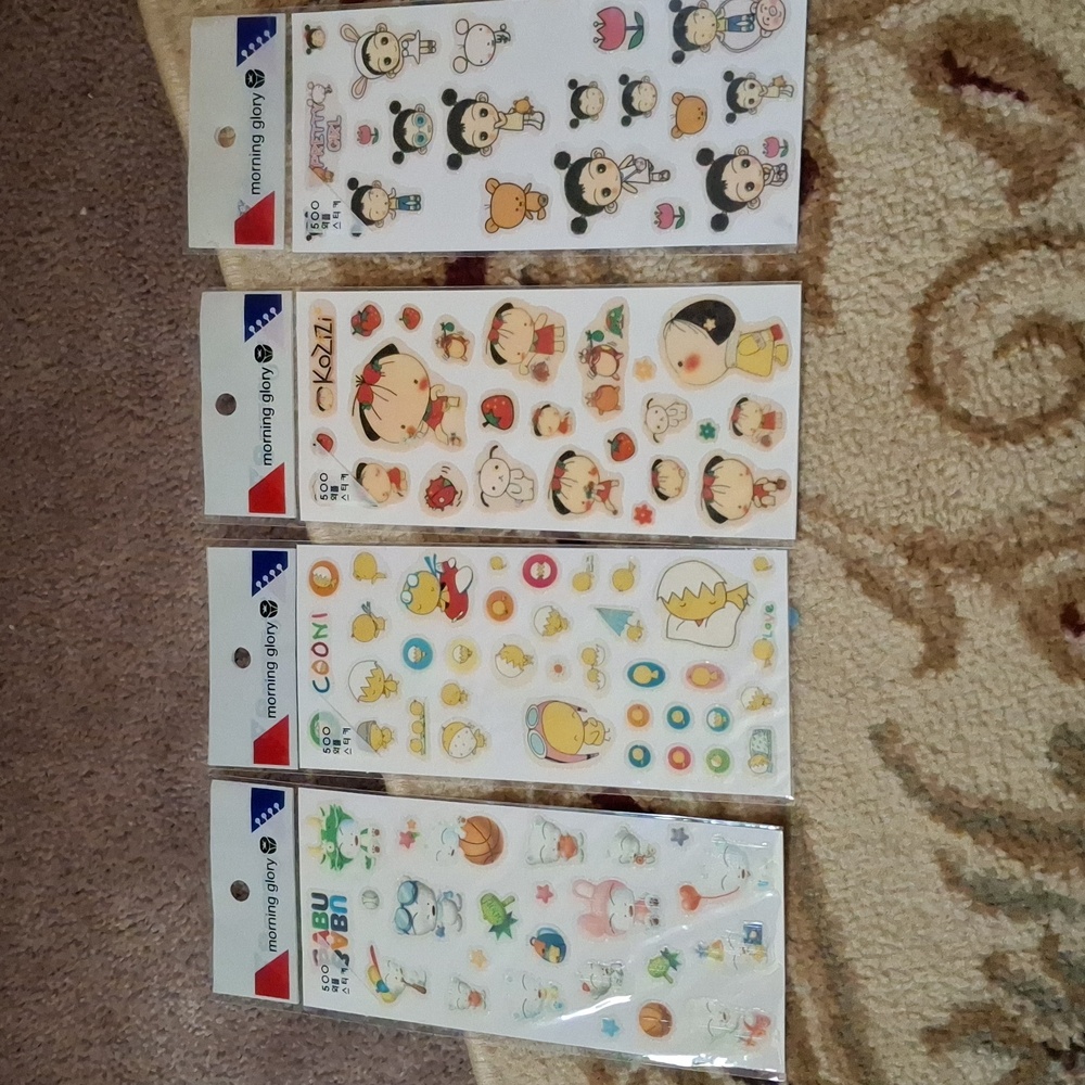 Morning Glory stickers